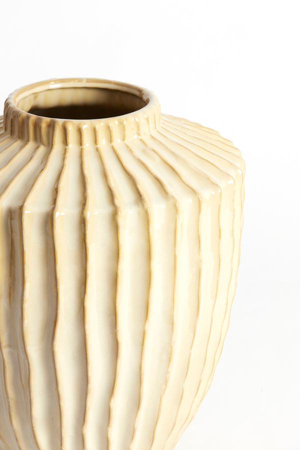 Light & Living Accessories Vase deco 32x40 cm TALEA ceramics sand-beige House of Isabella UK