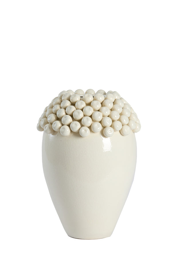 Light & Living Accessories Vase deco 32x43,5 cm LOVRO ceramics cream House of Isabella UK