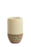 Light & Living Accessories Vase deco 32x50 cm ISAURA ceramics cream+brown House of Isabella UK