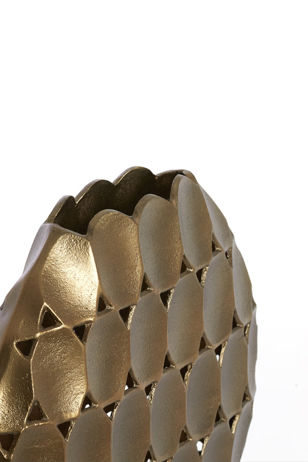 Light & Living Accessories Vase deco 32x9x33 cm ORLAN gold House of Isabella UK