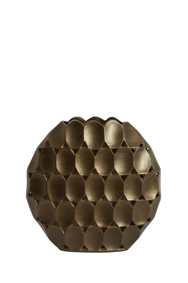 Light & Living Accessories Vase deco 32x9x33 cm ORLAN gold House of Isabella UK