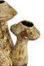 Light & Living Accessories Vase deco 33,5x28,35x40,5 cm MUSHROOM ceramics d brown+cream House of Isabella UK