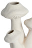 Light & Living Accessories Vase deco 33,5x28,35x40,5 cm MUSHROOM ceramics matt cream House of Isabella UK