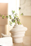 Light & Living Accessories Vase deco 33,5x32x34 cm LUZZ matt cream House of Isabella UK