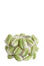 Light & Living Accessories Vase deco 33,5x33x23 cm CARAMBOLA ceramics cream+green House of Isabella UK