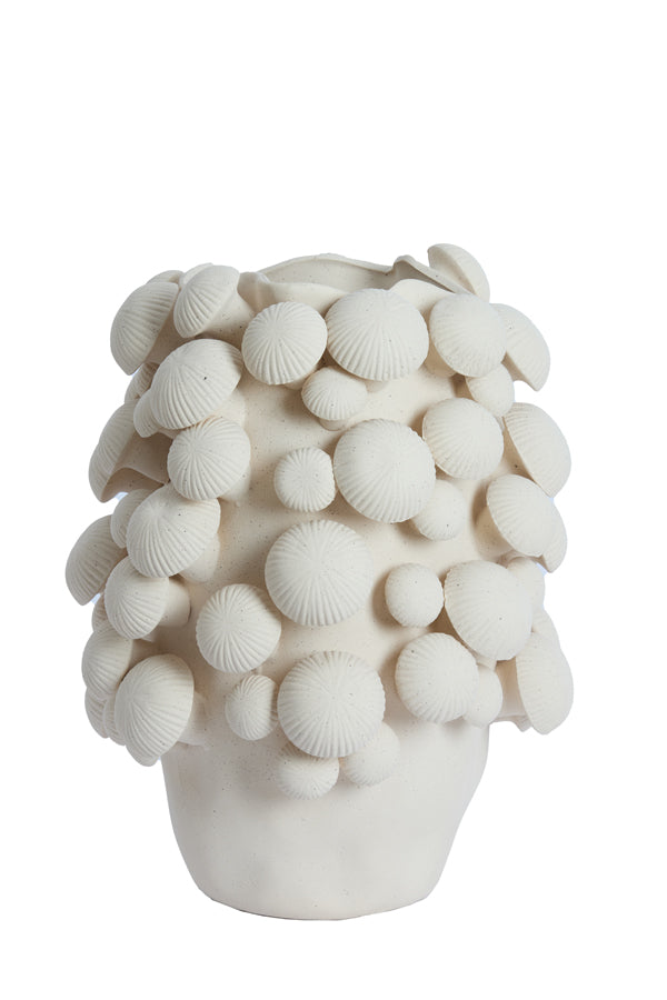Light & Living Accessories Vase deco 33,5x46 cm PLENTZIA matt cream House of Isabella UK