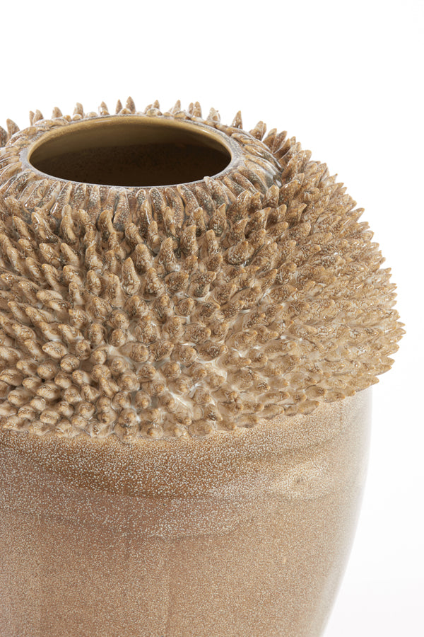 Light & Living Accessories Vase deco 33x32x47,5 cm SANGKU ceramics taupe House of Isabella UK