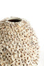 Light & Living Accessories Vase deco 33x35 cm UBATE bamboo+shell cream+brown House of Isabella UK