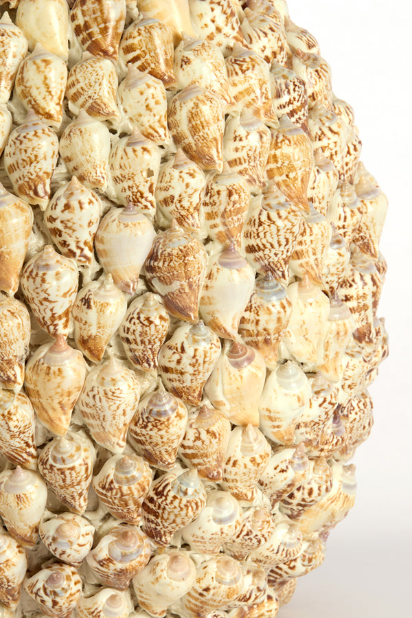 Light & Living Accessories Vase deco 33x37 cm SHELL cream-sand House of Isabella UK