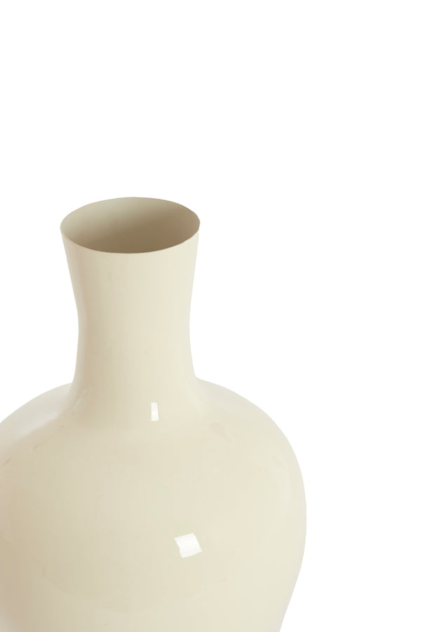 Light & Living Accessories Vase deco 33x50 cm NANA shiny cream House of Isabella UK