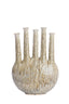 Light & Living Accessories Vase deco 34x14x48 cm BEKAPO ceramics beige House of Isabella UK