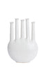 Light & Living Accessories Vase deco 34x14x48 cm BEKAPO ceramics cream House of Isabella UK