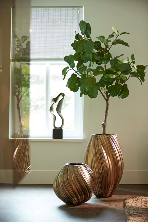 Light & Living Accessories Vase deco 34x32 cm YATUNG antique bronze House of Isabella UK