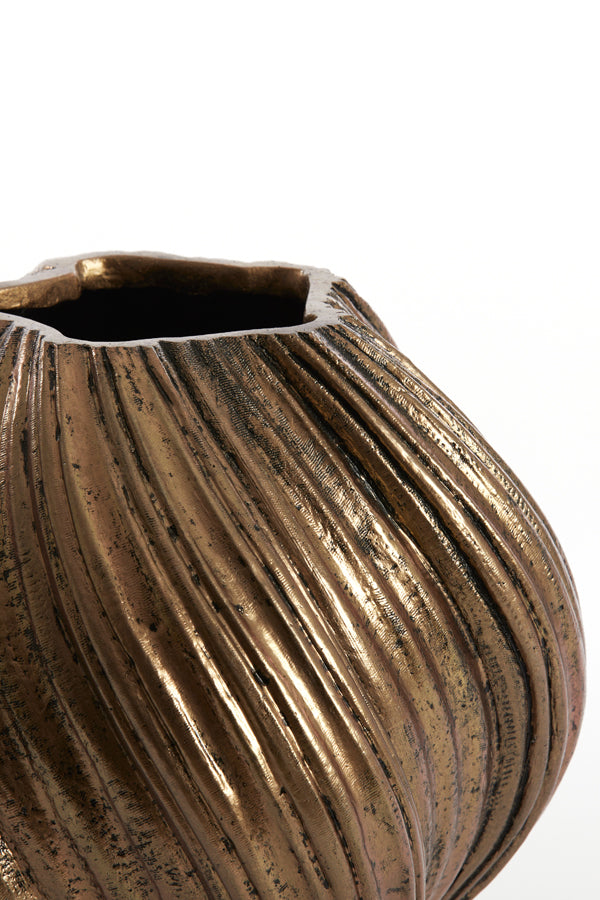 Light & Living Accessories Vase deco 34x32 cm YATUNG antique bronze House of Isabella UK