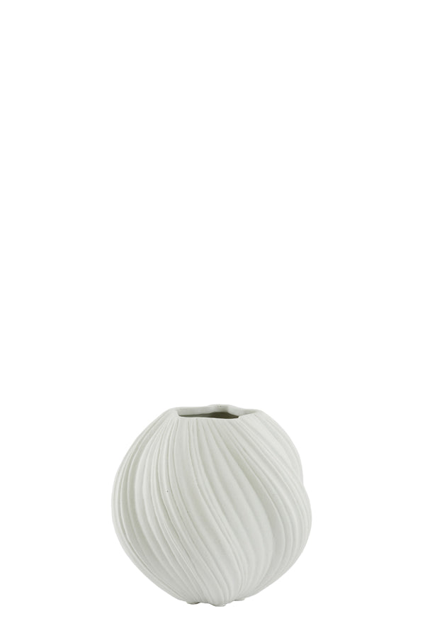 Light & Living Accessories Vase deco 34x32 cm YATUNG cream House of Isabella UK