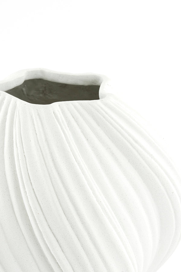 Light & Living Accessories Vase deco 34x32 cm YATUNG cream House of Isabella UK