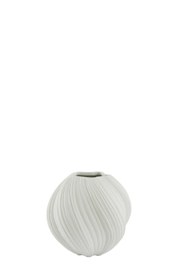Light & Living Accessories Vase deco 34x32 cm YATUNG cream House of Isabella UK