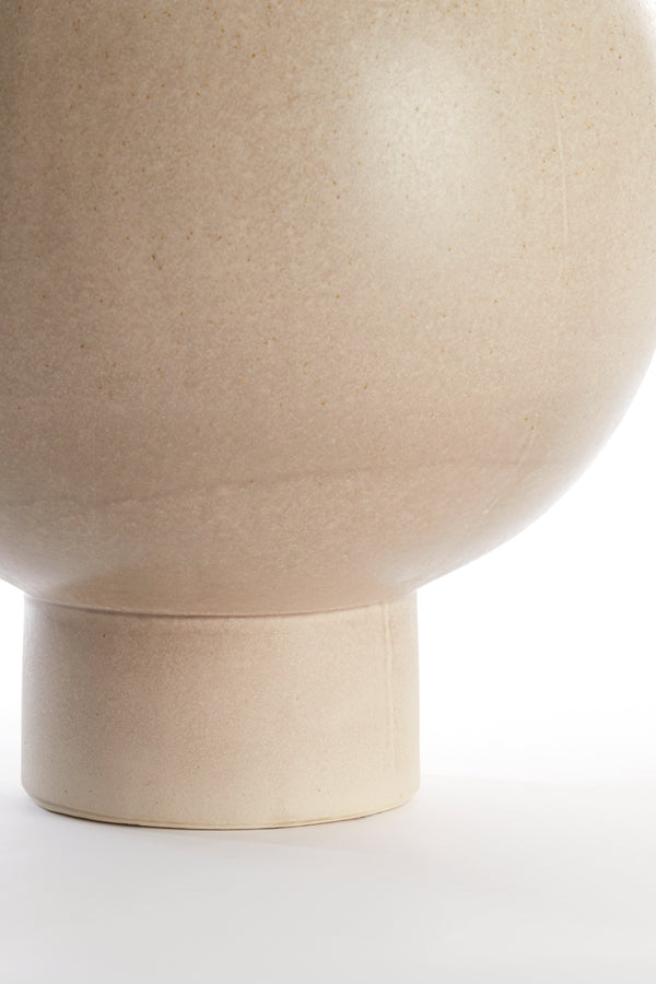 Light & Living Accessories Vase deco 34x46 cm ZELATA ceramics sand House of Isabella UK