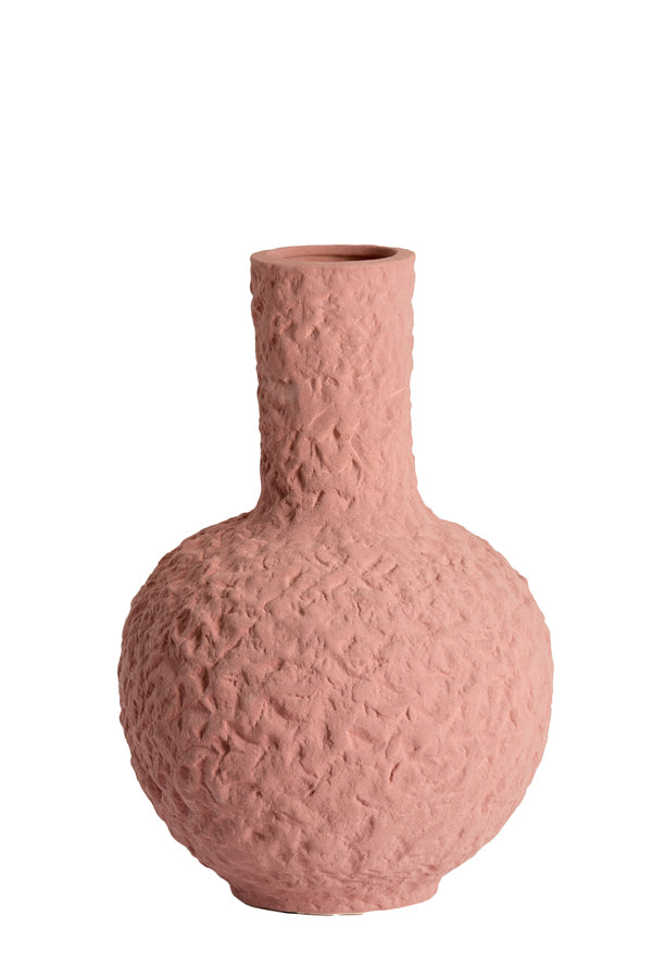 Light & Living Accessories Vase deco 34x50 cm SACILE ceramics matt old pink House of Isabella UK