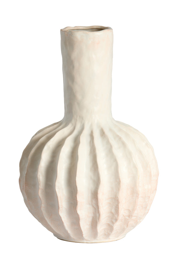 Light & Living Accessories Vase deco 34x50 cm SENAGO ceramics cream House of Isabella UK