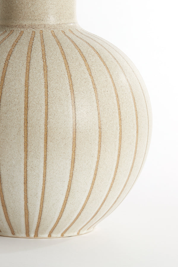 Light & Living Accessories Vase deco 34x52 cm ULLOA ceramics matt sand+brown House of Isabella UK