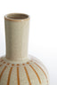 Light & Living Accessories Vase deco 34x52 cm ULLOA ceramics shiny cream+brown House of Isabella UK