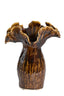 Light & Living Accessories Vase deco 35,5x28x42 cm VIVEIRO ceramics dark brown House of Isabella UK