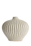 Light & Living Accessories Vase deco 35x21x30 cm LORITO ceramics cream House of Isabella UK
