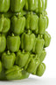 Light & Living Accessories Vase deco 35x33x47 cm BELLPEPPER ceramics shiny green House of Isabella UK