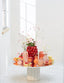 Light & Living Accessories Vase deco 35x33x47 cm BELLPEPPER ceramics shiny red House of Isabella UK