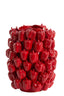 Light & Living Accessories Vase deco 35x33x47 cm BELLPEPPER ceramics shiny red House of Isabella UK