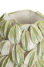 Light & Living Accessories Vase deco 35x33x47 cm CARAMBOLA ceramics cream+green House of Isabella UK