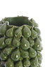 Light & Living Accessories Vase deco 35x33x47 cm NATALIA ceramics dark green House of Isabella UK