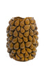Light & Living Accessories Vase deco 35x33x47 cm NATALIA ceramics yellow-brown House of Isabella UK