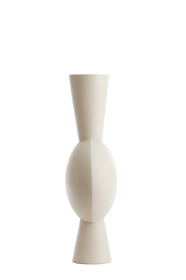 Light & Living Accessories Vase deco 37,5x22x81 cm KAVANDU cream House of Isabella UK