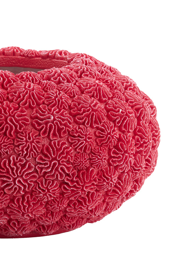 Light & Living Accessories Vase deco 37x21 cm CORAL red House of Isabella UK