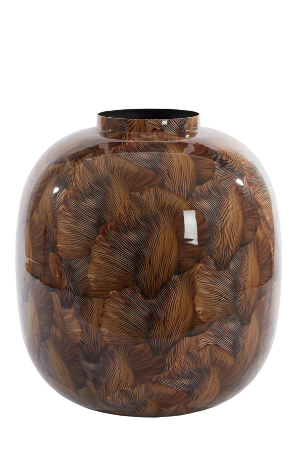 Light & Living Accessories Vase deco 37x40 cm MILOS brown-light brown House of Isabella UK