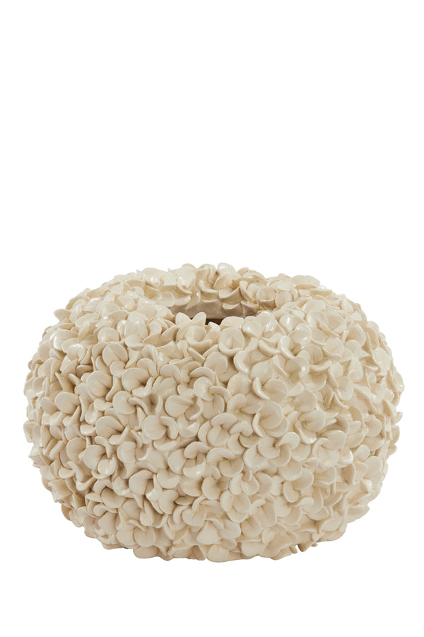Light & Living Accessories Vase deco 38x23 cm PHYLIA cream House of Isabella UK