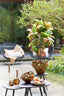 Light & Living Accessories Vase deco 38x33 cm LEMONI ceramics brown-orange+green House of Isabella UK
