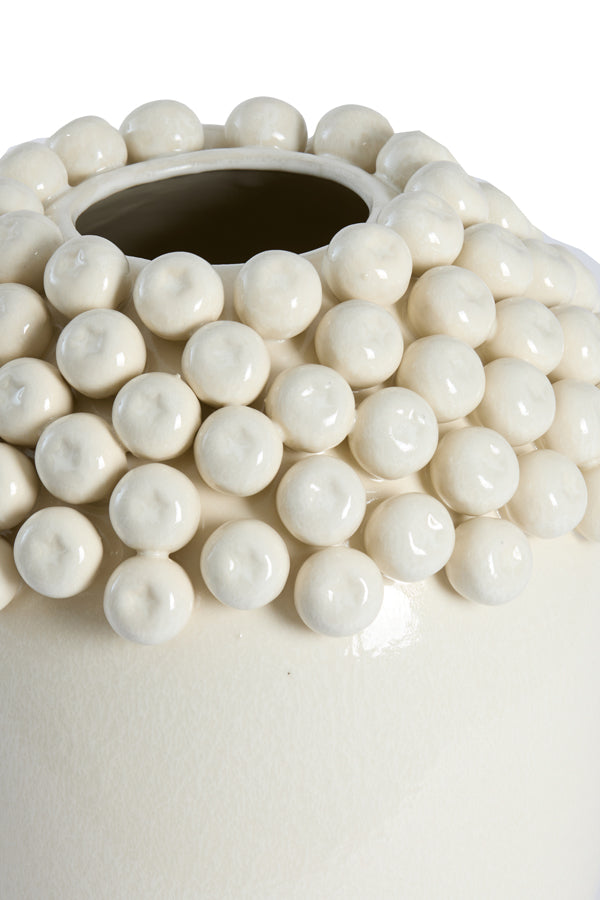 Light & Living Accessories Vase deco 39,5x57 cm LOVRO ceramics cream House of Isabella UK