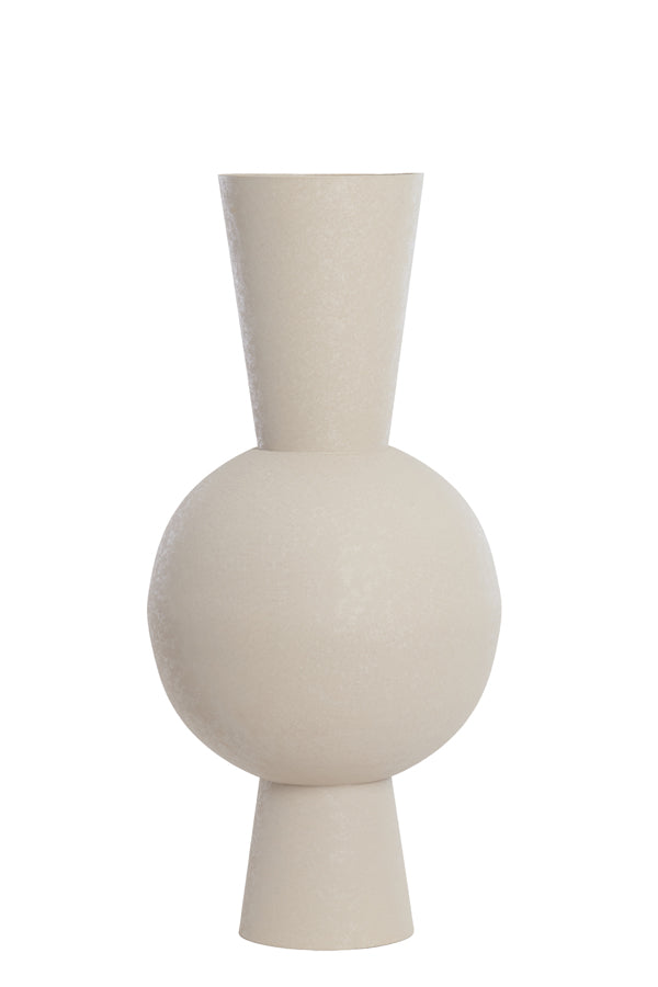 Light & Living Accessories Vase deco 39x83 cm CHEDI matt light grey House of Isabella UK