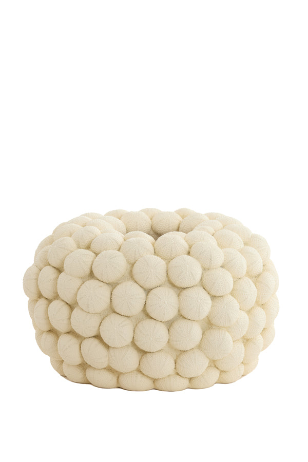 Light & Living Accessories Vase deco 40x23,5 cm SEA URCHIN cream House of Isabella UK