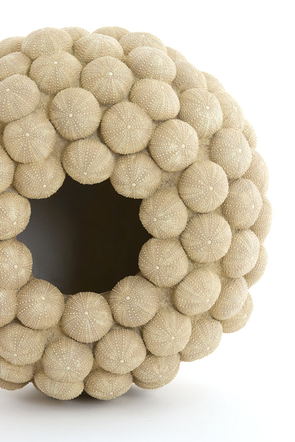 Light & Living Accessories Vase deco 40x23,5 cm SEA URCHIN sand House of Isabella UK