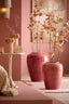 Light & Living Accessories Vase deco 40x52 cm VALERIA ceramics dark pink House of Isabella UK