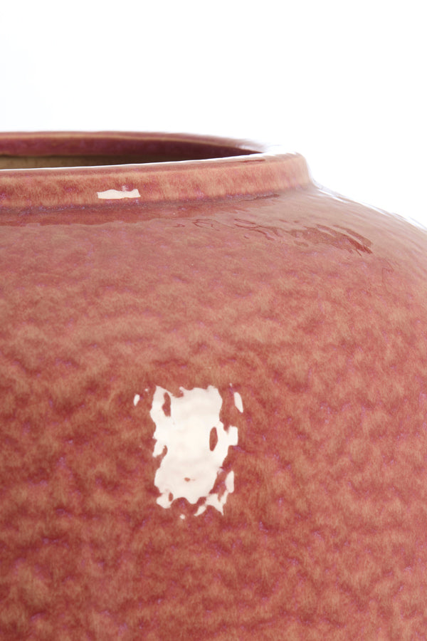 Light & Living Accessories Vase deco 40x52 cm VALERIA ceramics dark pink House of Isabella UK