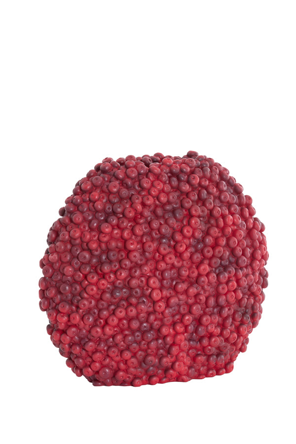 Light & Living Accessories Vase deco 44x19x37 cm BERRIES burgundy House of Isabella UK