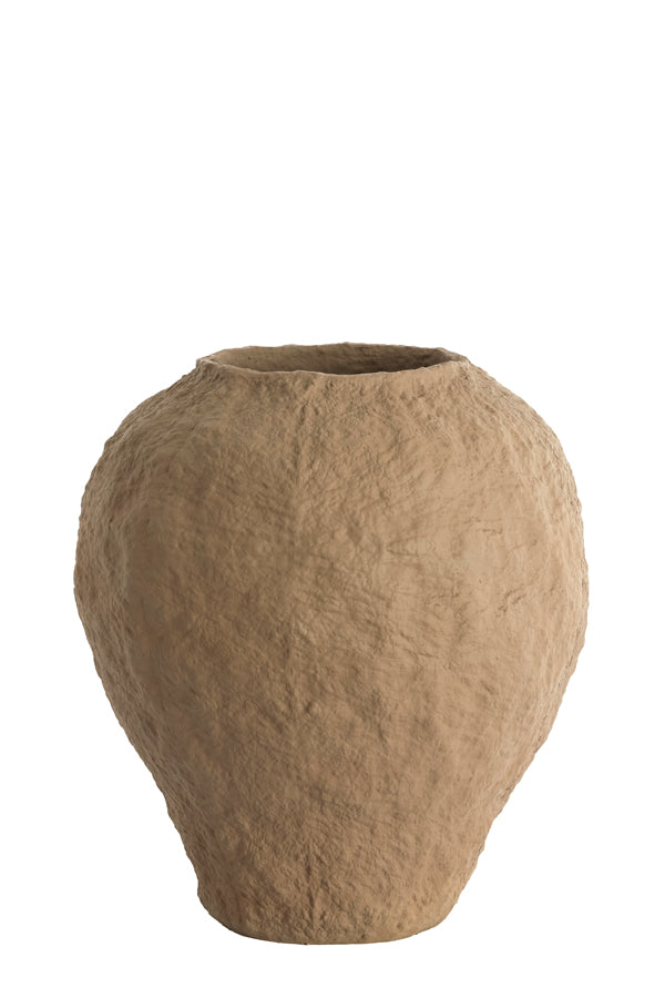 Light & Living Accessories Vase deco 45x50 cm PANTOJA matt dark brown House of Isabella UK