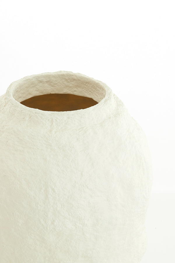 Light & Living Accessories Vase deco 45x60 cm LEANO matt cream House of Isabella UK