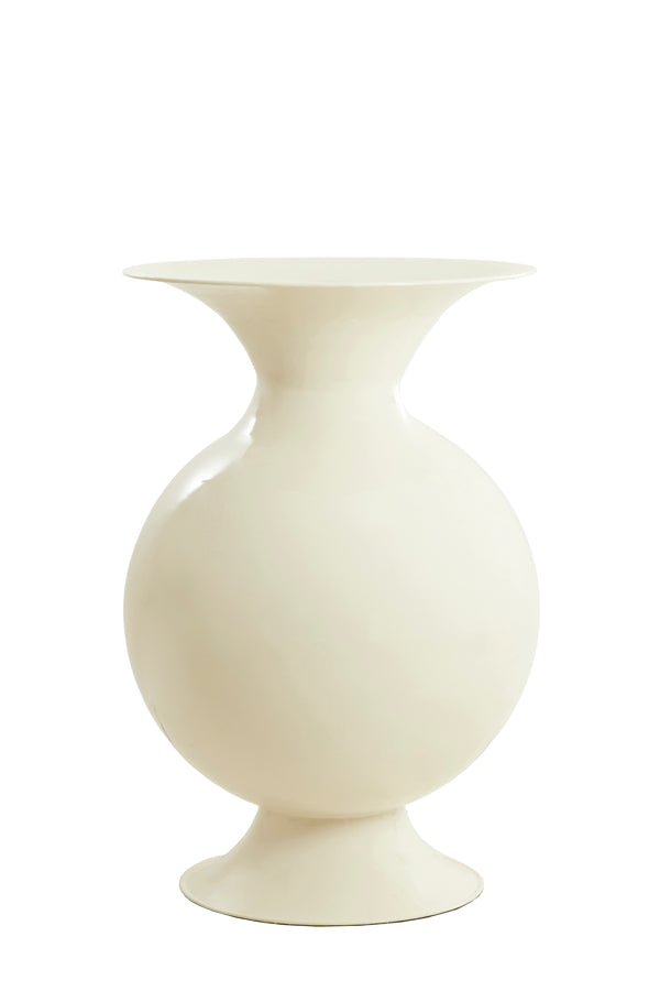 Light & Living Accessories Vase deco 45x71 cm BOLULLA shiny cream House of Isabella UK