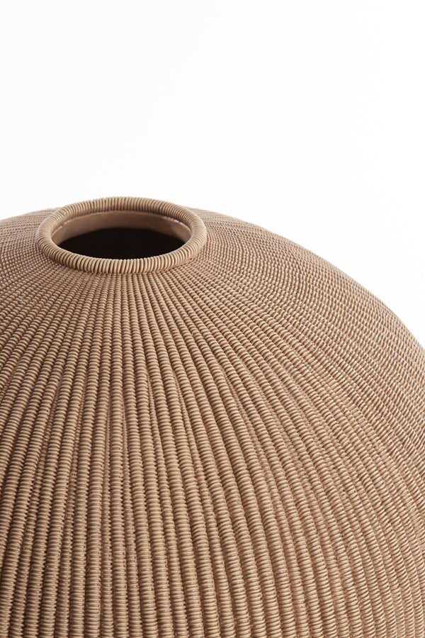 Light & Living Accessories Vase deco 46x37 cm VALERIE light brown House of Isabella UK